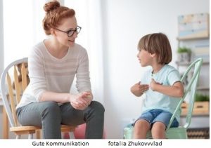Gute Kommunikation bei Beratung eines hochbegabten Kindes