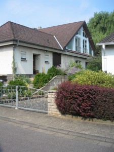 Anfahrt, letztes Haus in einer Sackgasse